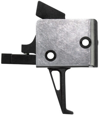 CMC Triggers 91503 Drop-In Single-Stage Flat Trigger, 3-3.5 lb Pull, Black/Silver Finish