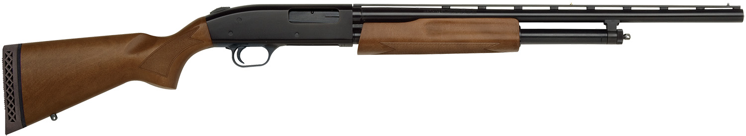 Mossberg 500 Bantam Youth 20 Gauge Pump 22 in Blued/Hardwood 5+1