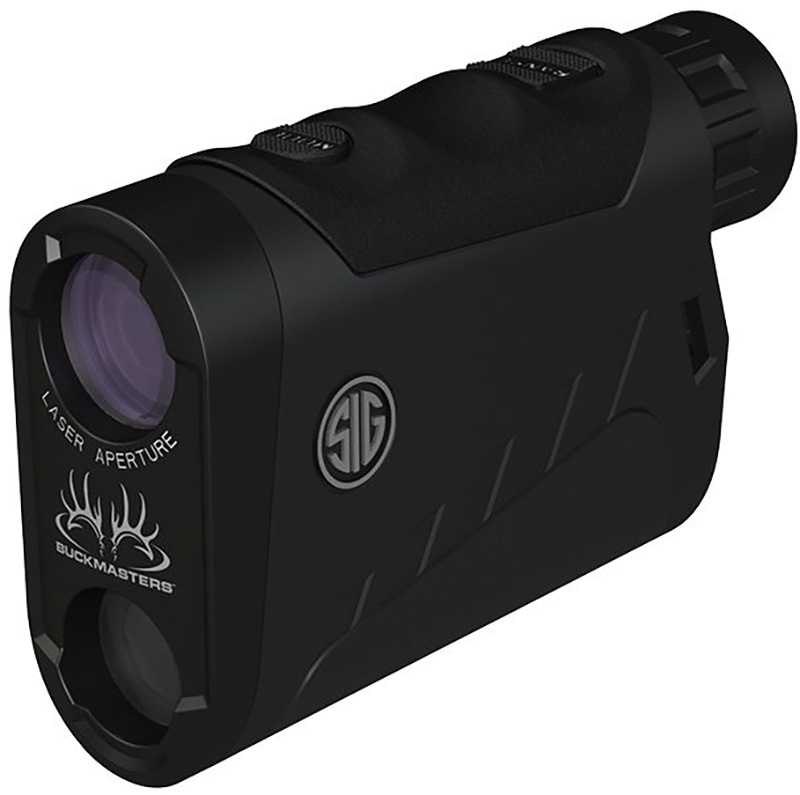 SIG Sauer Buckmasters LRF 1500 6x22mm Matte Black Laser Rangefinder, Red Display
