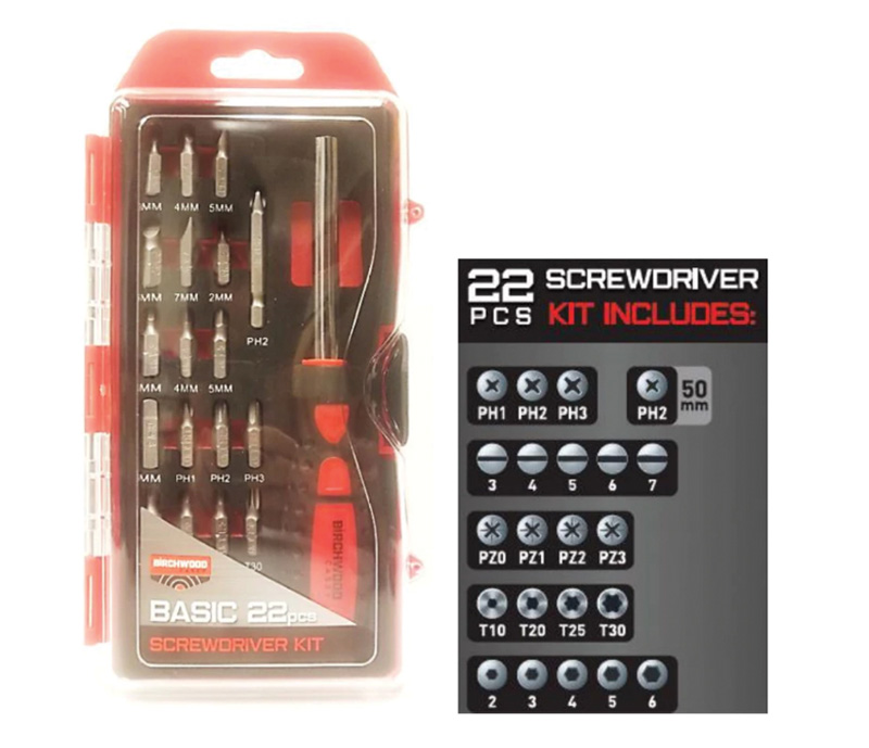 Birchwood Casey Basic Screwdriver Set 22PC