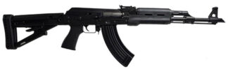 Zastava Arms ZPAPM70 7.62x39mm Semi-Auto AK Rifle, Adjustable Sights, Black Hogue Furniture