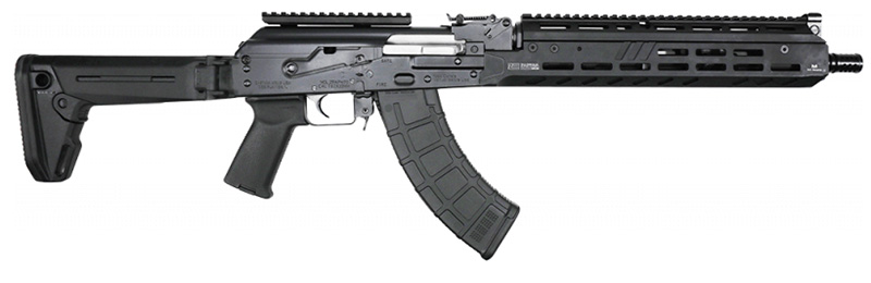 Zastava Arms ZPAPM70 Semi-Auto 7.62 x 39mm 16.3 in Black, 30 Round Rifle