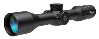 SIG Sauer Whiskey6 3-18x44mm Scope, BDC-1 Quadplex, 30mm Tube, Black