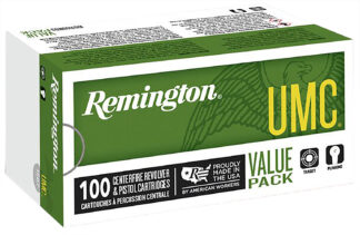 Remington UMC 9mm Luger 115 Grain FMJ 100 Rounds Per Box
