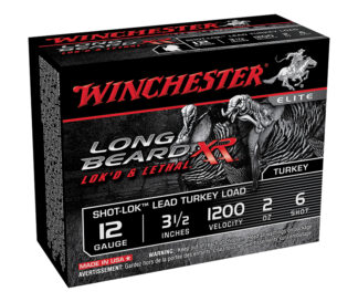 Winchester Long Beard XR 12 Gauge 3.5 in 2 oz #6 Lead Shot-Lok, 10 Rounds/Box