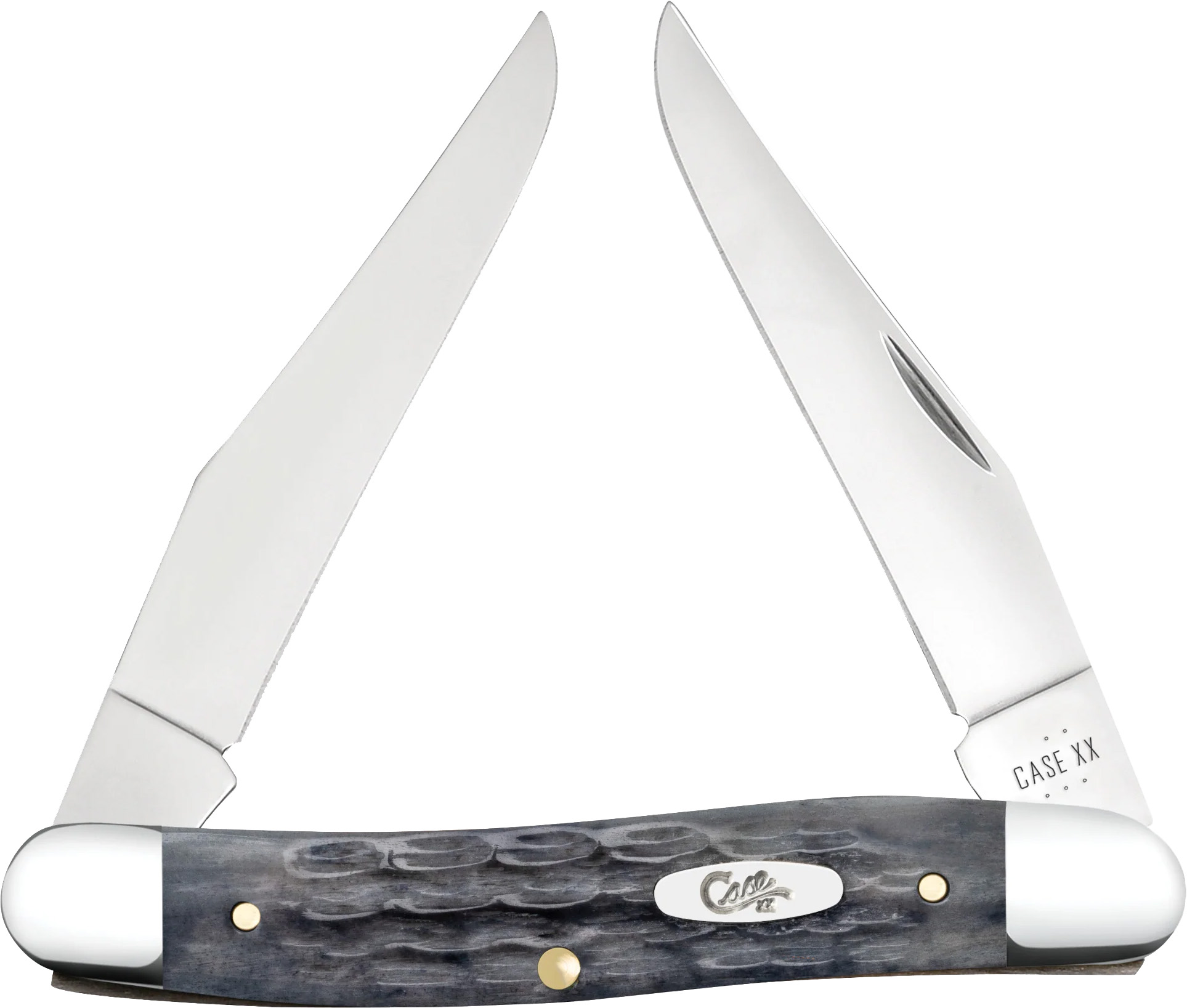 CASE Muskrat Gray Bone Pocket Knife