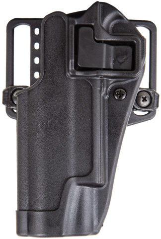 Blackhawk Serpa CQC 410503BKL Left-Hand OWB Belt Loop/Paddle Holster Matte Black Polymer