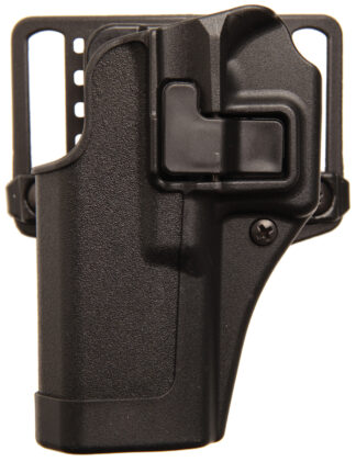 Blackhawk SERPA CQC Left-Hand OWB Belt Loop/Paddle Holster, Matte Black Polymer