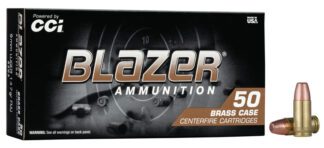 CCI Blazer Brass 9mm 147 Grain FMJ 50 Rounds