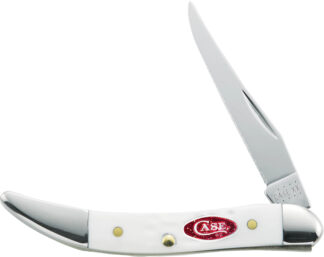 CASE Texas Toothpick White Pocket Knife with 2.25 in Blade