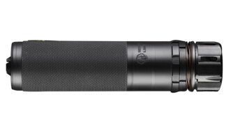 Dead Air Sierra5 KM KeyMo 1/2-28 Flash Hider Suppressor, 5.56 NATO, 4.87 in Length
