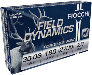 Fiocchi .30-06 Springfield 180 Grain PSP 20 Rounds