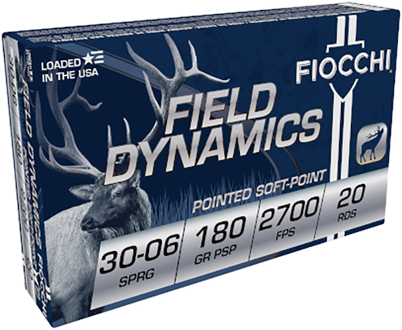 Fiocchi .30-06 Springfield 180 Grain PSP 20 Rounds