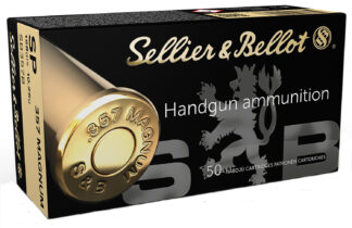 Sellier & Bellot SB357B .357 Magnum 158 gr Soft Point 50 Rounds