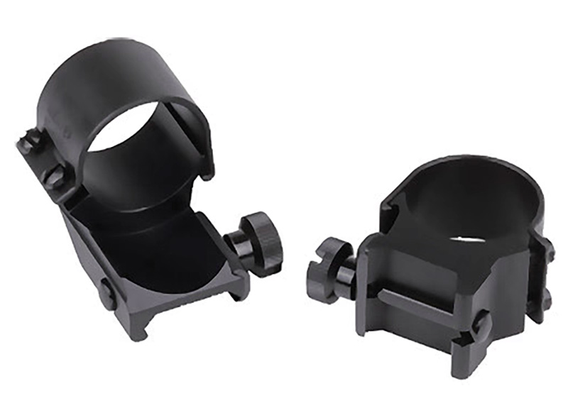 Weaver Detachable Top Mount Extension Rings 1" Medium Extension Matte