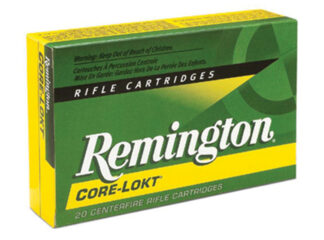 Remington Core-Lokt 260 Remington 140 Grain Pointed Soft Point Ammo, 20 Rounds Per Box