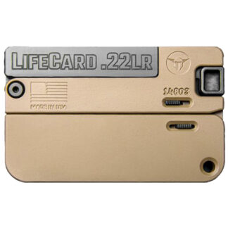TBZR Lifecard 22LR Aluminum Tan