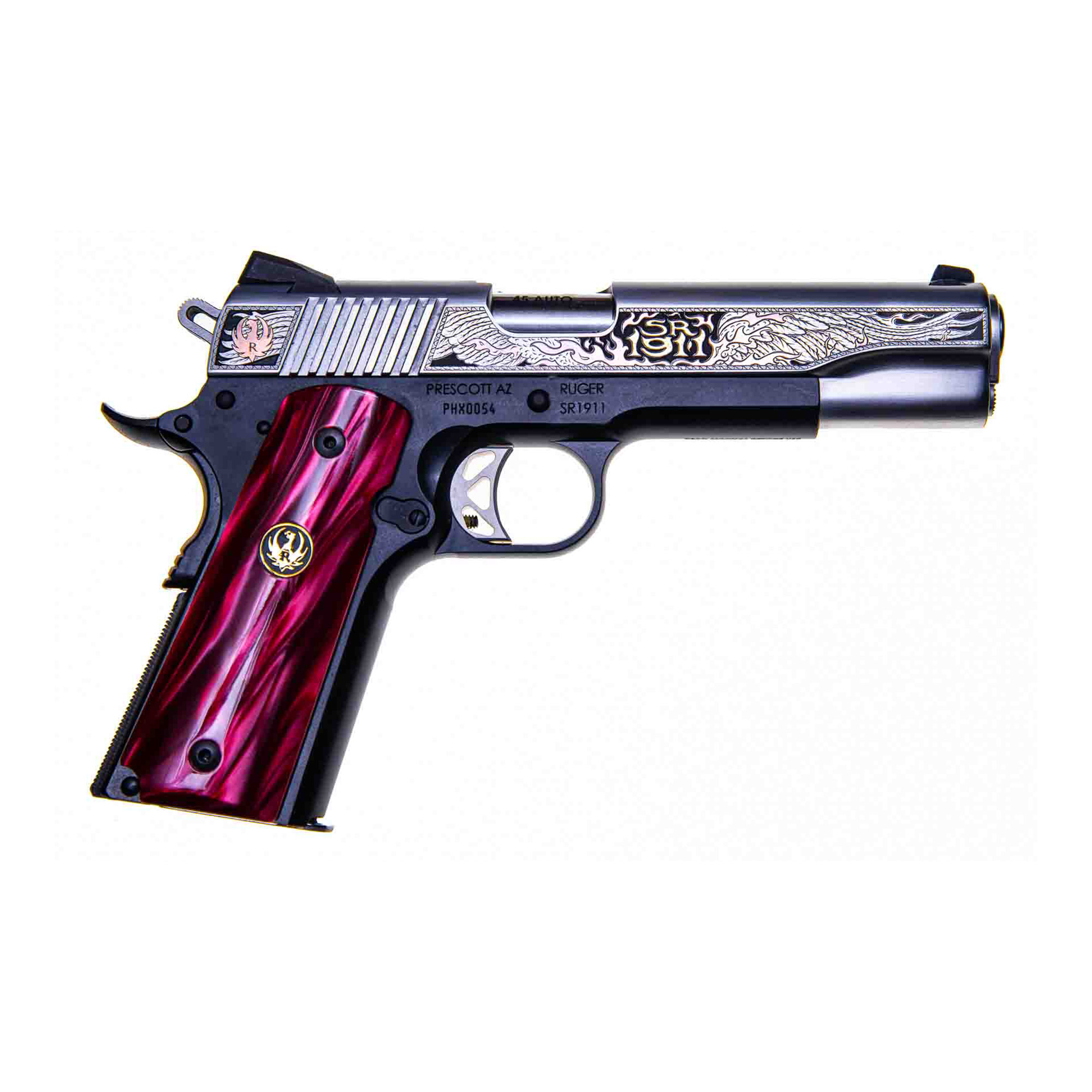 RUGER SR1911 PHX 45ACP SS/G10 5" FS