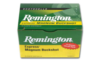 Remington Express Mag 12 Gauge 3.5 in 00 Buckshot, 18 Pellets, 5 Rounds Per Box