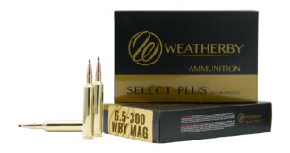 Weatherby Select Plus 6.5-300 WBY Mag 129 gr Hammer Custom (20 Rounds)