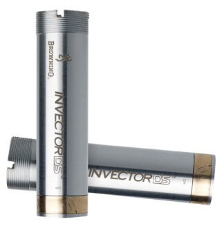 Browning Invector-DS Flush Choke Tube, 12 Gauge, Improved Cylinder, Stainless Chrome
