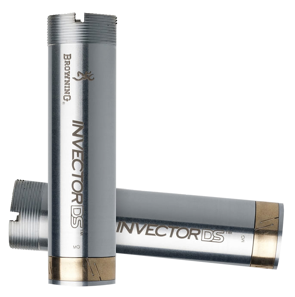 Browning Invector-DS Flush Choke Tube, 12 Gauge, Improved Cylinder, Stainless Chrome
