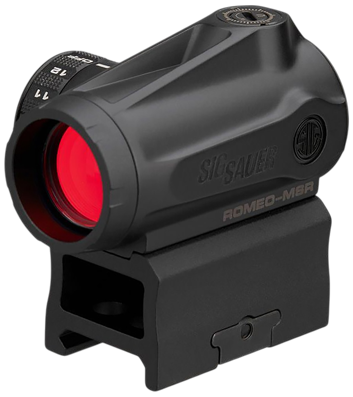 SIG Sauer Romeo MSR Gen II 1x 20mm 2 MOA Red Dot, Picatinny Mount, Black