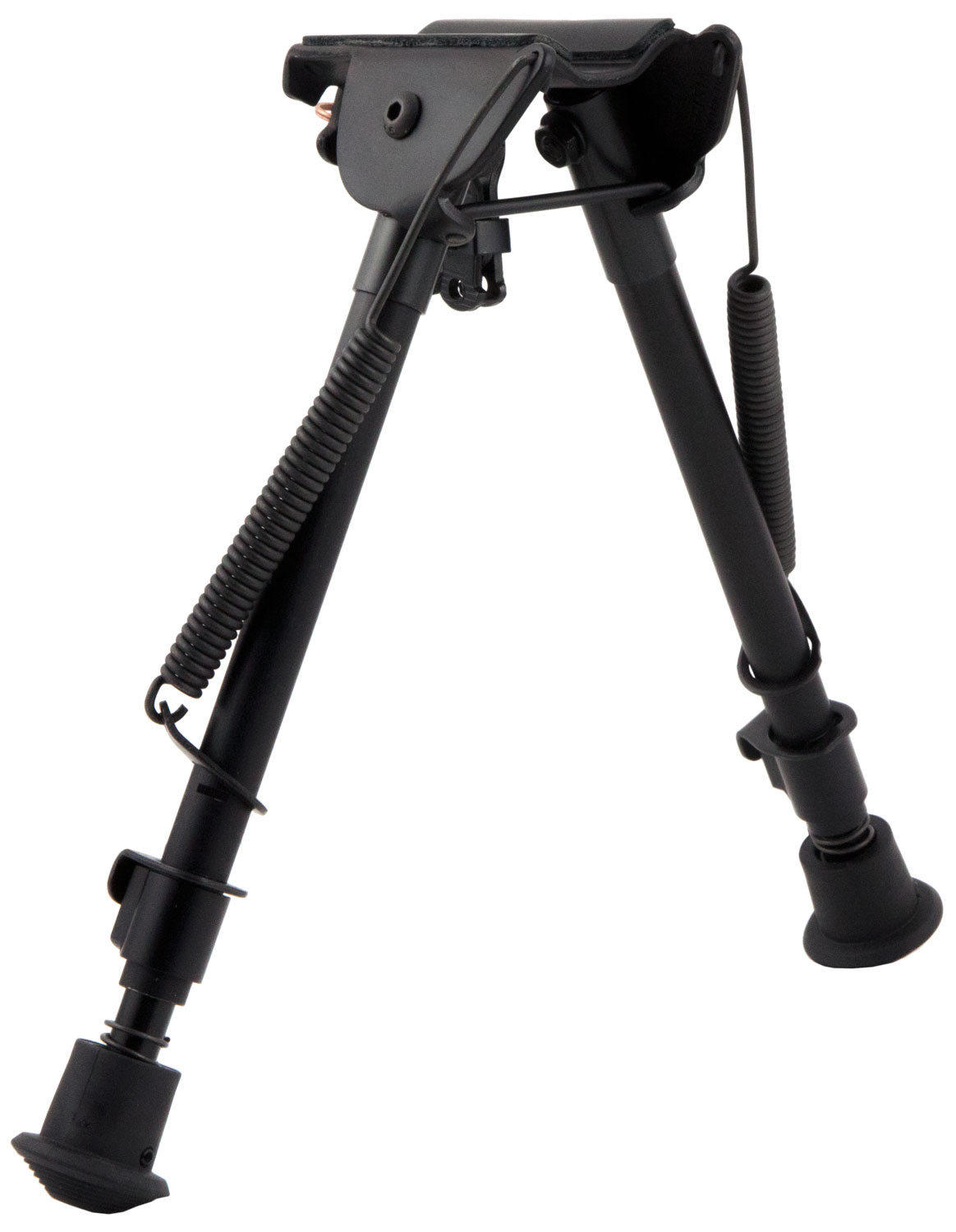 Harris 1A2-LM Bipod 9-13 in Notched Legs, Black Steel/Aluminum