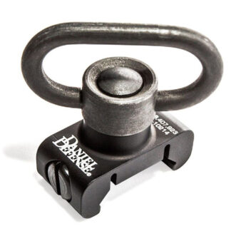Daniel Defense 1913 Rail QD Swivel Mount for Picatinny Rails, Black Aluminum