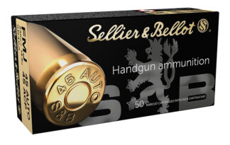 Magtech Ammunition Sellier & Bellot .45 ACP 230 Grain FMJ 50 Rounds Per Box