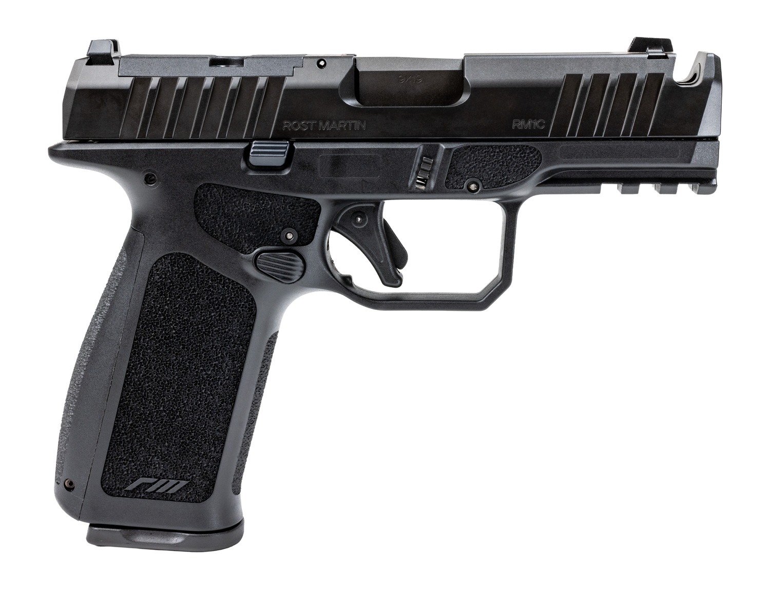 Rost Martin RM1CX Comp 9mm 4 in 10+1 Blk Polymer Frame Optic Ready