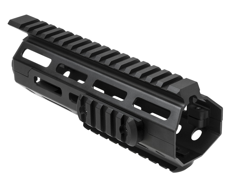 NCStar VISM M-LOK Handguard, Carbine Length, Black Anodized Aluminum