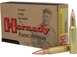 Hornady Custom Custom .308 / 7.62 NATO 150 gr SST Super Shock Tip 20-Round Box