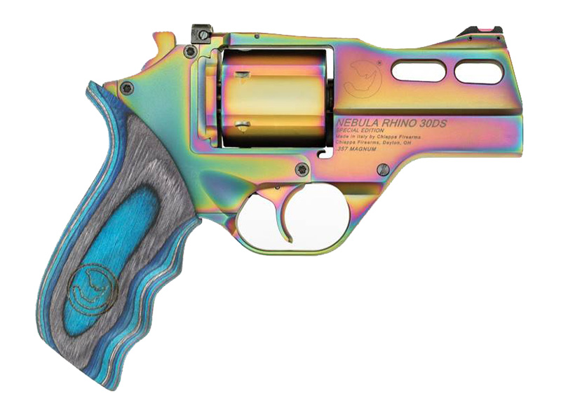 Chiappa Rhino 30DS Nebula Double/Single Action Revolver, .357 Magnum, 3 in, Fiber Optic Sights