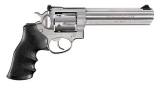Ruger GP100 .357 Magnum Double/Single-Action Revolver, 6 in Satin Stainless, 6 Rounds