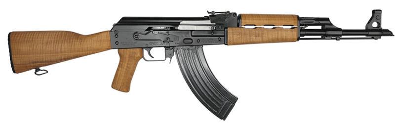 Zastava Arms ZPAPM70 AK 7.62x39 Semi-Auto 16.3 in Barrel Adjustable Sights Black/Light Maple