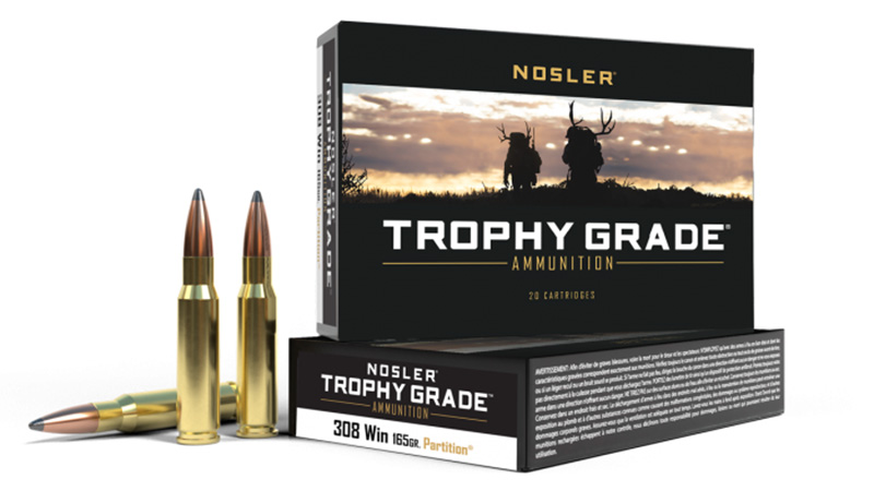 Nosler Trophy Grade .308 Win 165 gr PT SP 20-Round Box