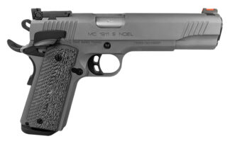 European American Armory MC1911 Match Noel Government 9mm 5 in Matte Stainless Black G10 Grips