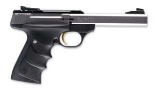 Browning Buck Mark Standard URX .22 LR Semi-Auto Pistol, 5.5 in, 10+1, Stainless with Adjustable Pro-Target Sights