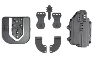 Alien Gear Photon Light-Bearing OWB Holster, Ambidextrous, Fits GLOCK 17/47/22 Gen 1-4, Black
