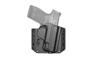 Bravo Concealment BCA OWB Holster for S&W M&P Shield 9/40, Right Hand, Black Polymer