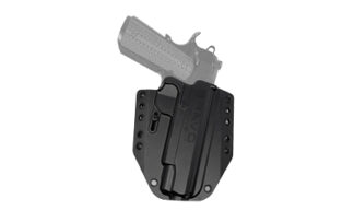 Bravo Concealment BCA 1911 OWB Holster, Black, Right Hand, Polymer