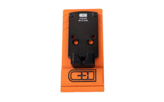 C&H Precision STID-RH Staccato Duo Mount Plate for RMR/507C Series, Black Anodized