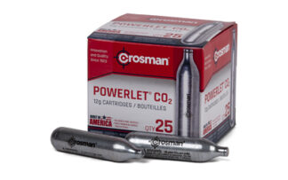 Crosman Powerlet CO2 Cartridges 12 Grams, 15 Pack