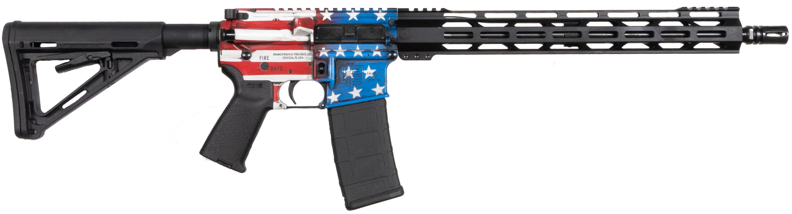 Diamondback DB15 .223 Rem/5.56 NATO 16 in 30+1 American Flag
