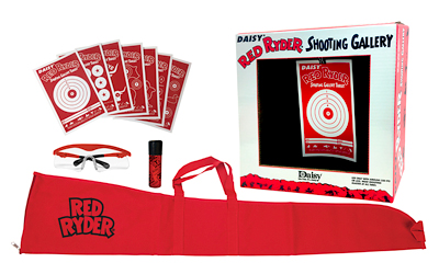 Daisy Red Ryder Starter Kit (Red Ryder Gun Sleeve, Shooting Glasses, 350 BBs)