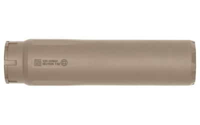 Gemtech Neutron 7.62 .30 Cal Suppressor, 6.6 in, FDE Finish