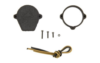 One Hundred Concepts Ruggedized Rear ScopeCap Size 2 41-44mm Rear Optics Matte Black