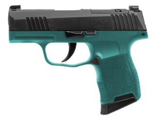 SIG Sauer P365 9mm 3.1 in Optic Ready Night Sights Teal/Black