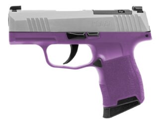 SIG Sauer P365 9mm 3.1 in Purple Rain Optic-Ready Stainless Steel Slide